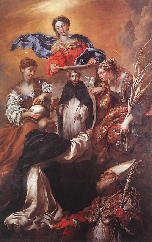 CASTIGLIONE, Giovanni Benedetto The Miracle of Soriano fg China oil painting art